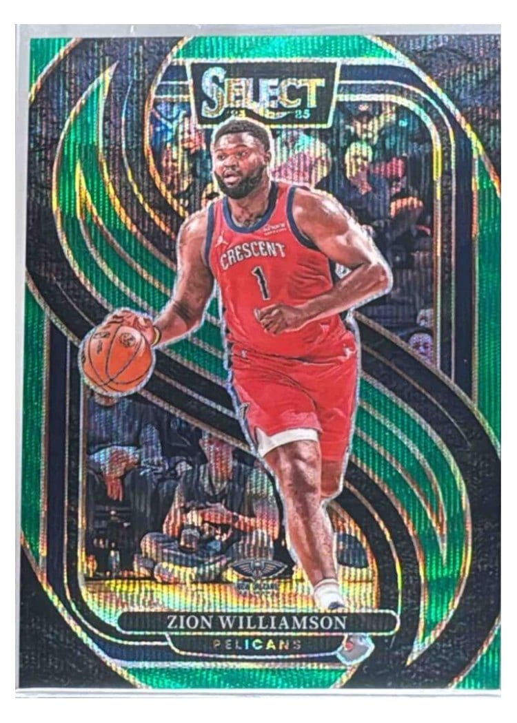 2024-25 Panini Select Base Set Zion Williamson #138 card