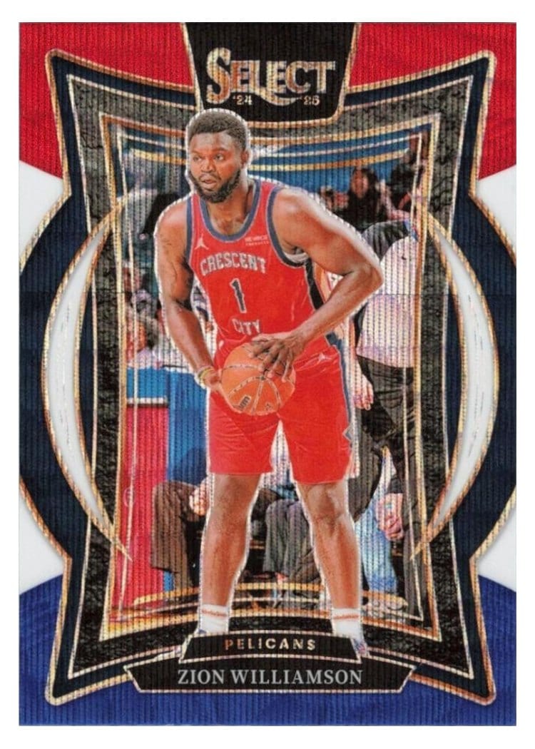 2024-25 Panini Select Base Set Zion Williamson #28 card
