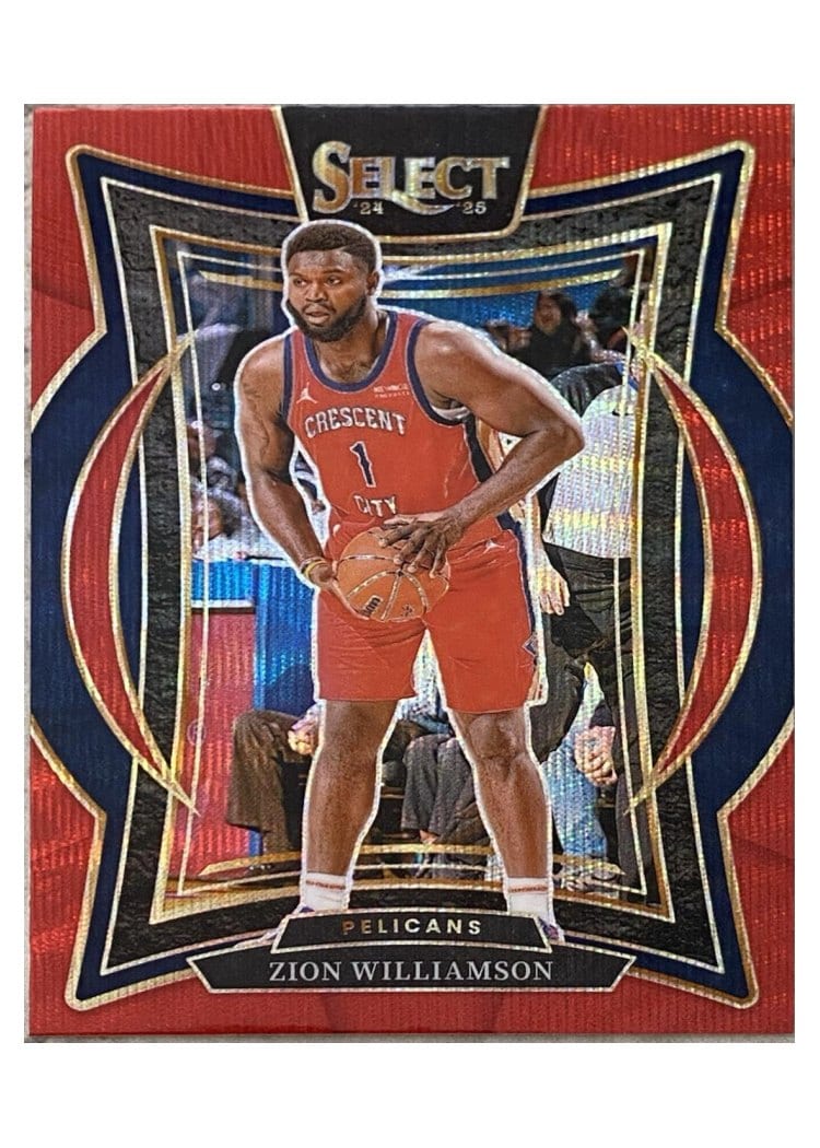 2024-25 Panini Select Base Set Zion Williamson #28 card