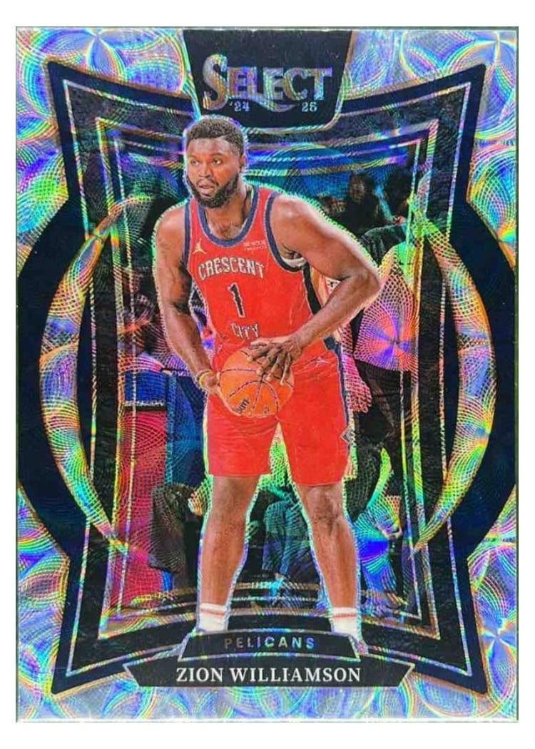 2024-25 Panini Select Base Set Zion Williamson #28 card