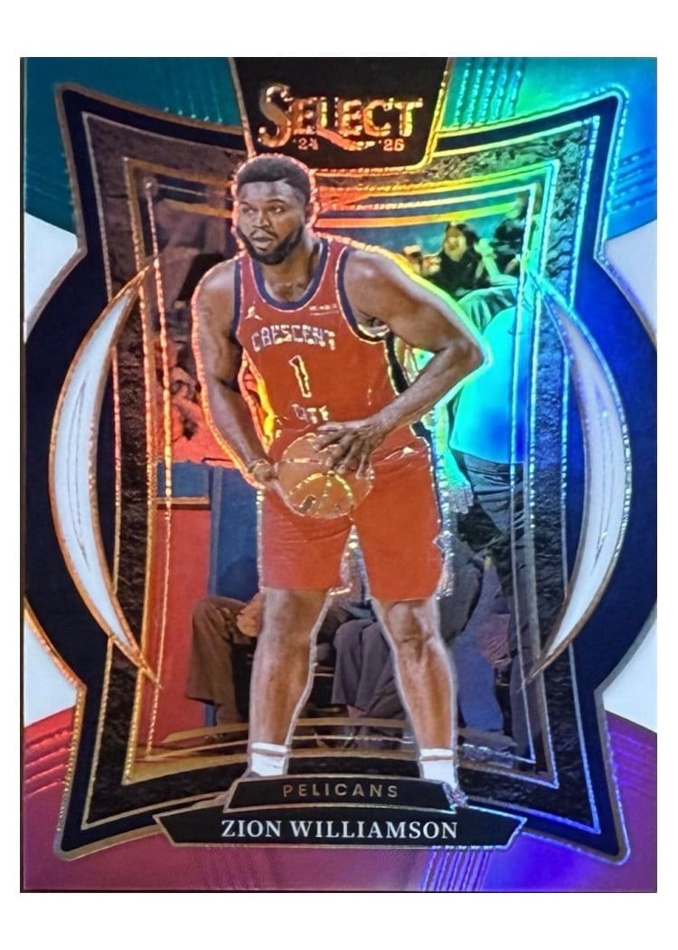 2024-25 Panini Select Base Set Zion Williamson #28 card