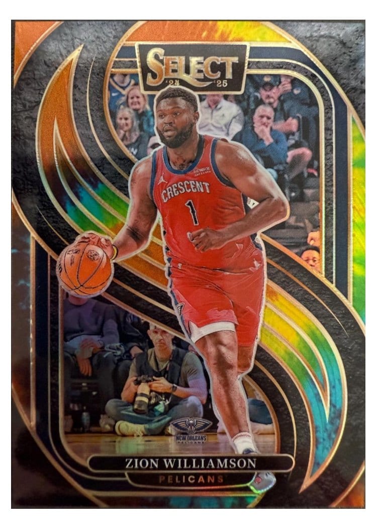 2024-25 Panini Select Base Set Zion Williamson #28 card