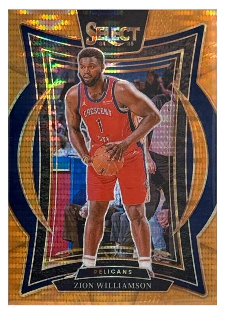 2024-25 Panini Select Base Set Zion Williamson #28 card