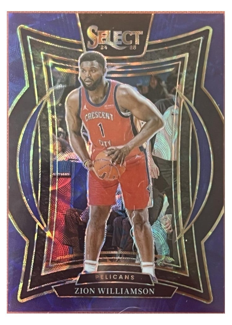 2024-25 Panini Select Base Set Zion Williamson #28 card