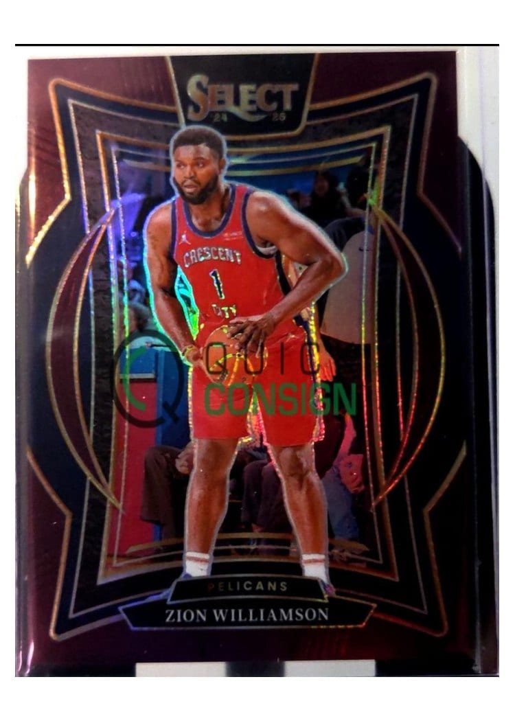 2024-25 Panini Select Base Set Zion Williamson #28 card