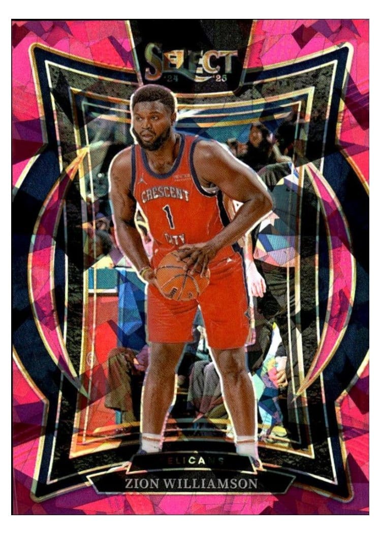 2024-25 Panini Select Base Set Zion Williamson #28 card