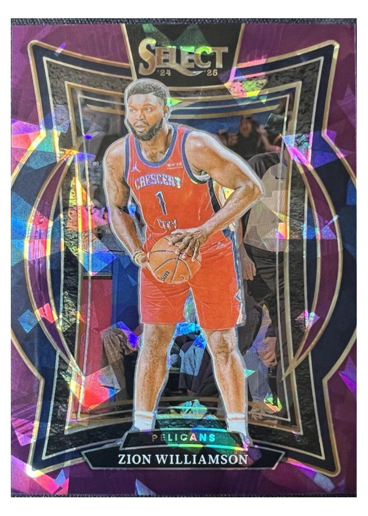 2024-25 Panini Select Base Set Zion Williamson #28 card