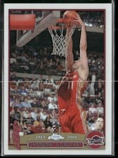 2003 Topps Chrome Zydrunas Ilgauskas #75 card