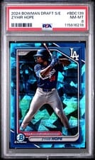 2024 Bowman Draft Sapphire Edition Base Set Zyhir Hope #BDC-139 card