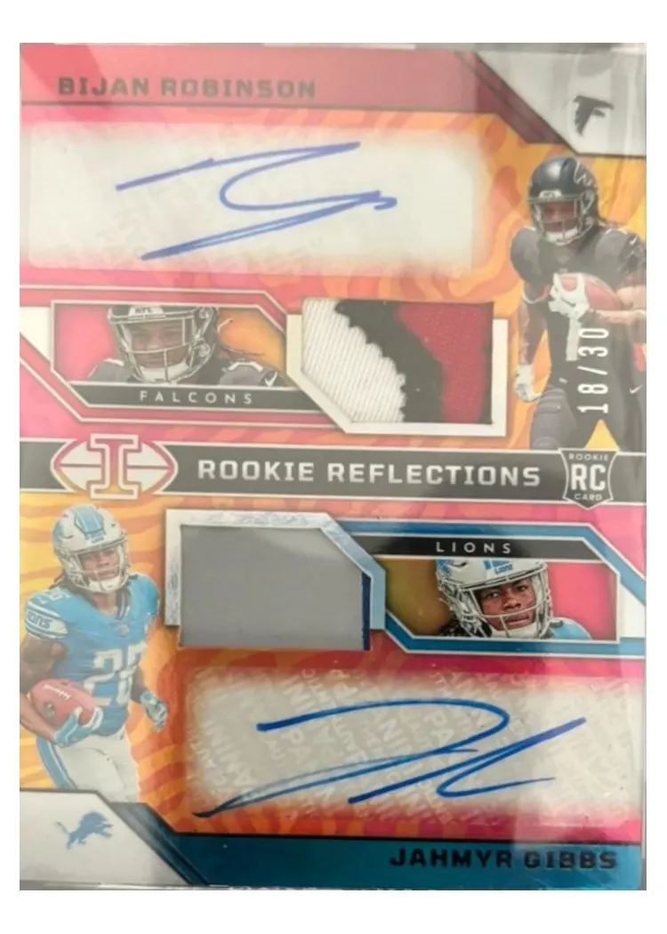 Gibsbs Most Valuable Bijan Robinson / Jahmyr Gibbs Cards (2026) | Ripbin